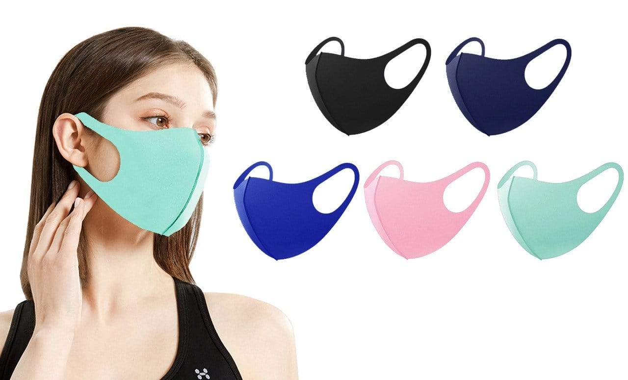 5 or 10-Pack Unisex Non-Medical Reusable Face Masks DAILYHAUTE