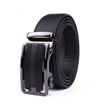 Braveman Men's Automatic Ratchet Buckle Leather Dress Belt DAILYHAUTE