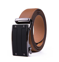 Braveman Men's Automatic Ratchet Buckle Leather Dress Belt DAILYHAUTE