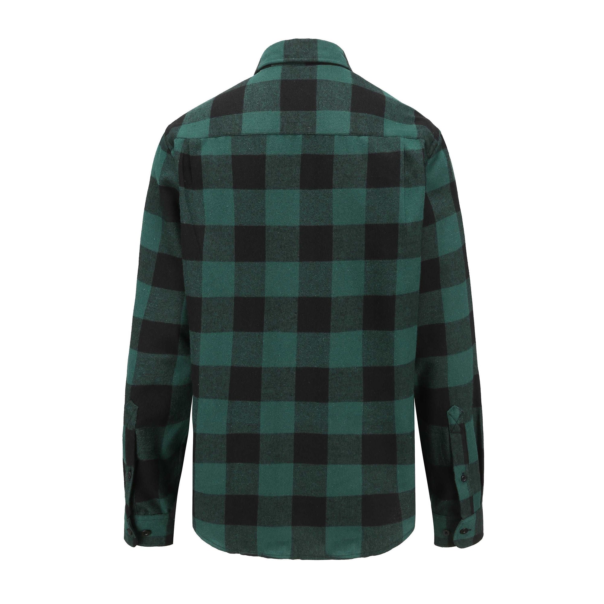 Braveman Men's Buffalo Plaid Button Down Classic Fit Flannel Shirt DAILYHAUTE