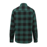 Braveman Men's Buffalo Plaid Button Down Classic Fit Flannel Shirt DAILYHAUTE