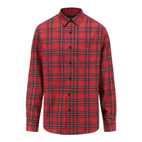 Braveman Men's Buffalo Plaid Button Down Classic Fit Flannel Shirt DAILYHAUTE