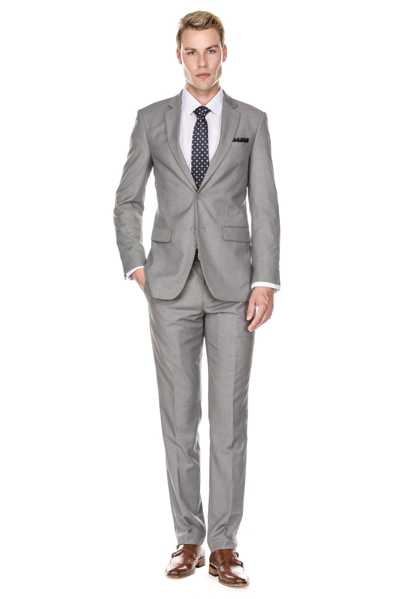 Elegant Braveman Notch Lapel Suits: Modern Sophistication