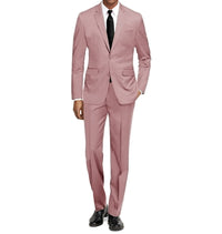 Braveman Men's Formal Two Piece 2-Piece Slim Fit Cut Suit Set DAILYHAUTE