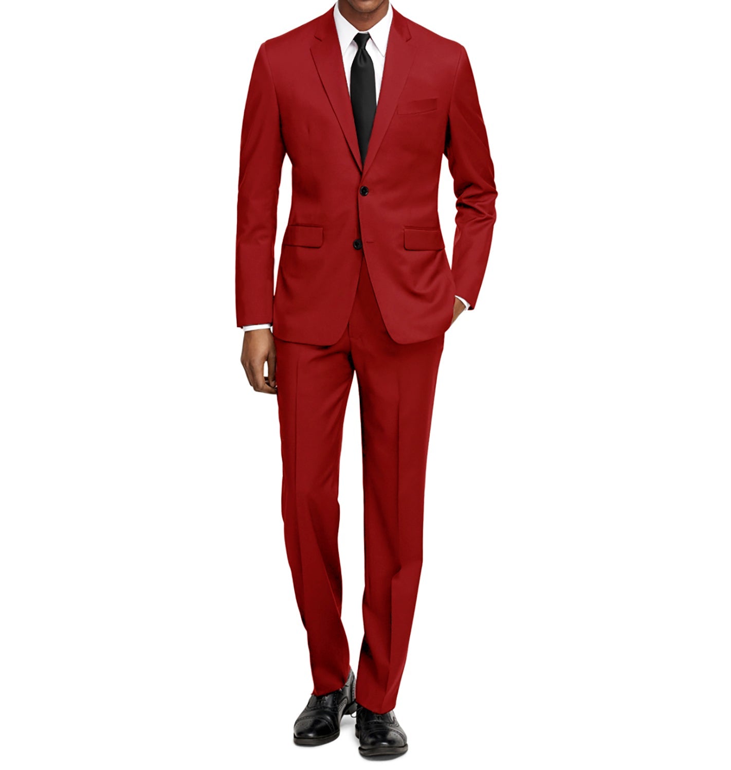 Men's Royal Blue 2 Piece Fashion Formal Suit Slim Fit Two Button Business  Suit -  Canada