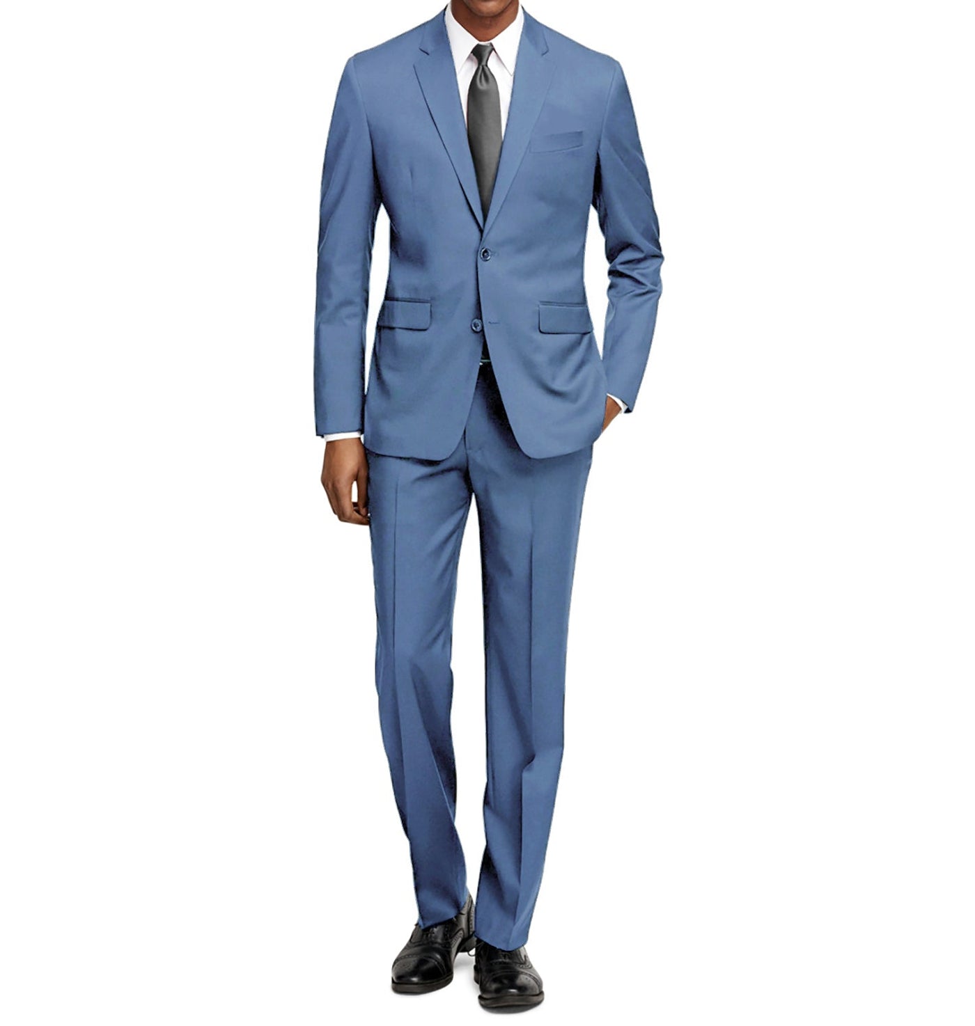 Upgrade Your Style with Braveman Men's 2-Piece Slim Fit Suits - Daily Haute