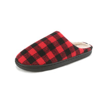 Braveman Men's Holiday Plaid Slide On House Slippers DAILYHAUTE