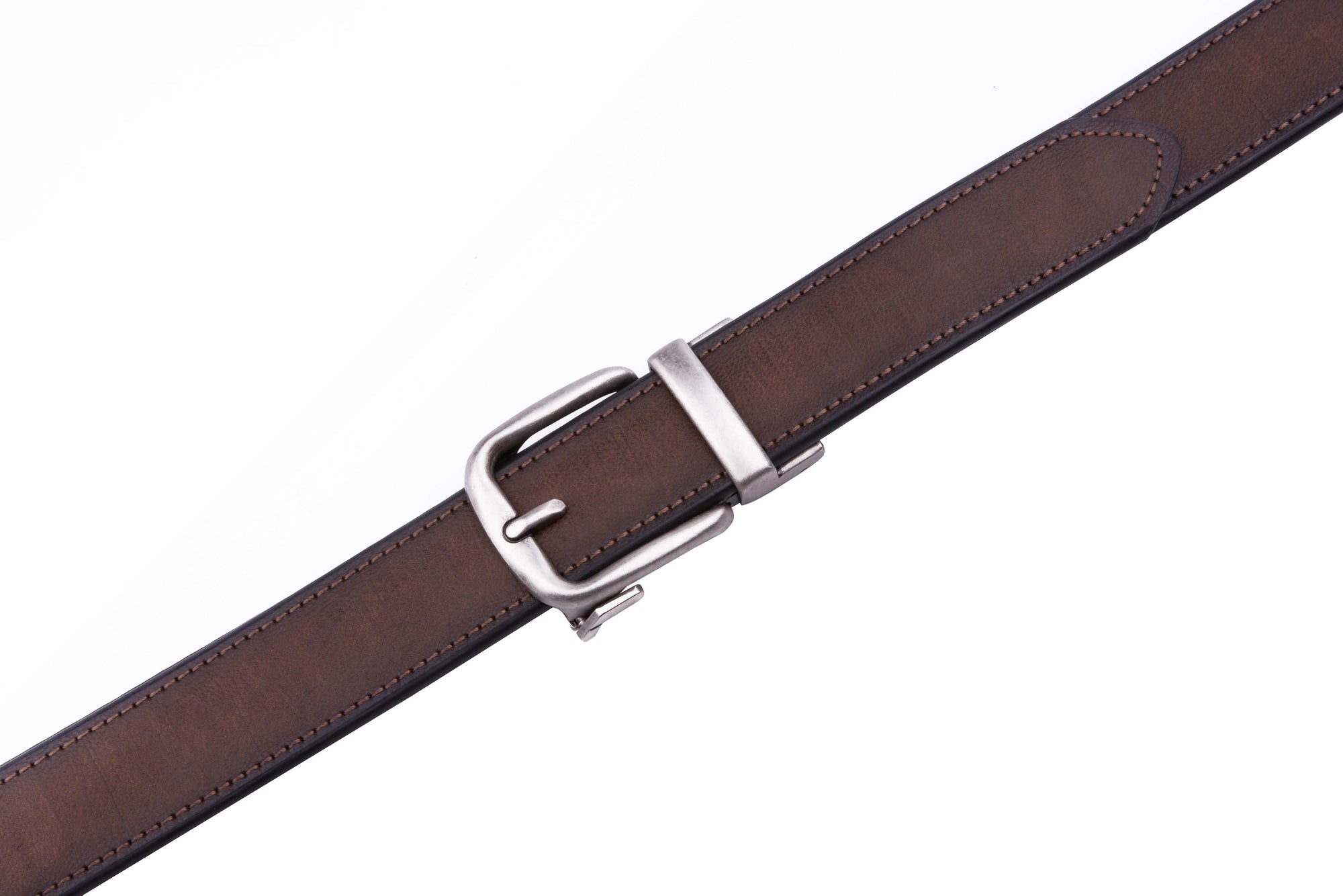 Braveman Men's Leather Rachet Casual Belt DAILYHAUTE