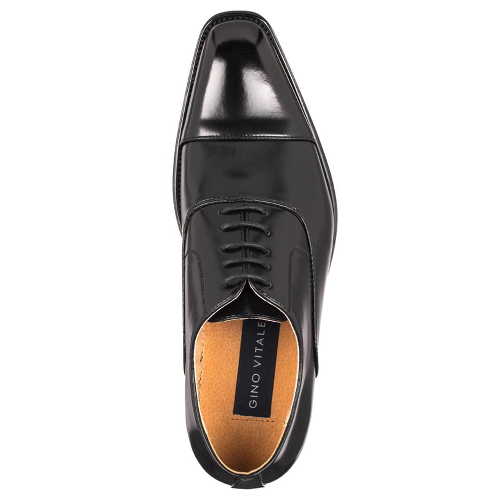 Gino Vitale Lace-up Cap Toe Dress Shoes DAILYHAUTE