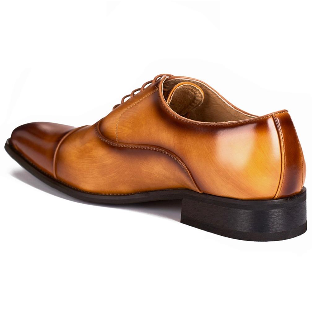 Gino Vitale Lace-up Cap Toe Dress Shoes DAILYHAUTE