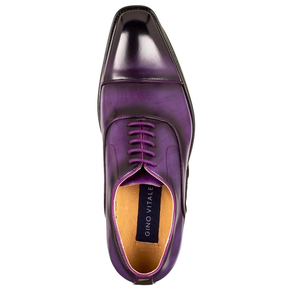 Gino Vitale Lace-up Cap Toe Dress Shoes DAILYHAUTE