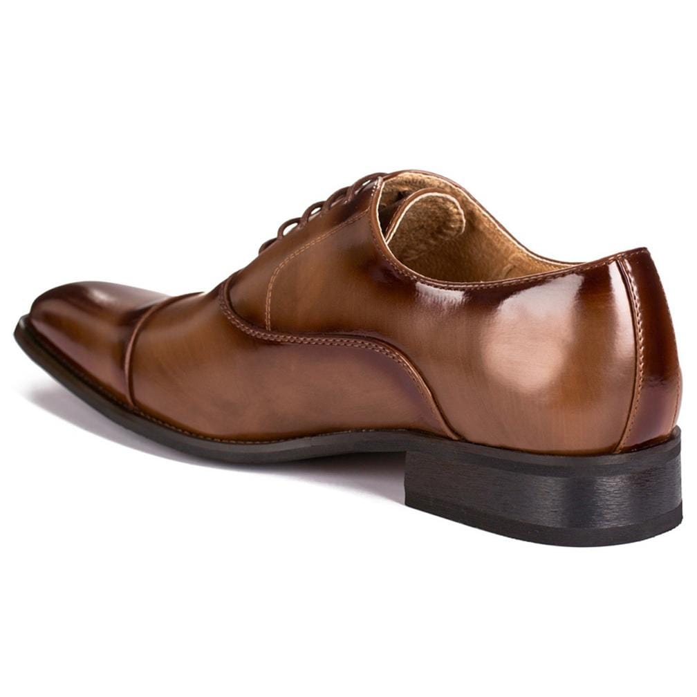 Gino Vitale Lace-up Cap Toe Dress Shoes DAILYHAUTE