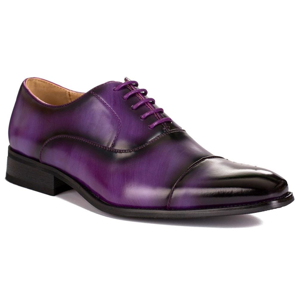 Gino Vitale Lace-up Cap Toe Dress Shoes DAILYHAUTE