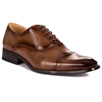 Gino Vitale Lace-up Cap Toe Dress Shoes DAILYHAUTE