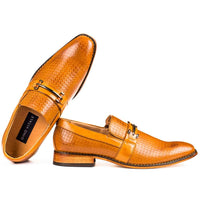 Gino Vitale Men's Diamond Cut Loafers DAILYHAUTE