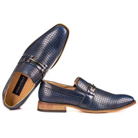 Gino Vitale Men's Diamond Cut Loafers DAILYHAUTE