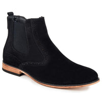 Gino Vitale Men's Lounge Chelsea Boots with Zip DAILYHAUTE