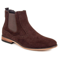 Gino Vitale Men's Lounge Chelsea Boots with Zip DAILYHAUTE