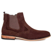 Gino Vitale Men's Lounge Chelsea Boots with Zip DAILYHAUTE