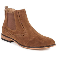 Gino Vitale Men's Lounge Chelsea Boots with Zip DAILYHAUTE