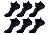 Haute Edition Unisex 6-Pack Compression Wellness Ankle Socks DAILYHAUTE