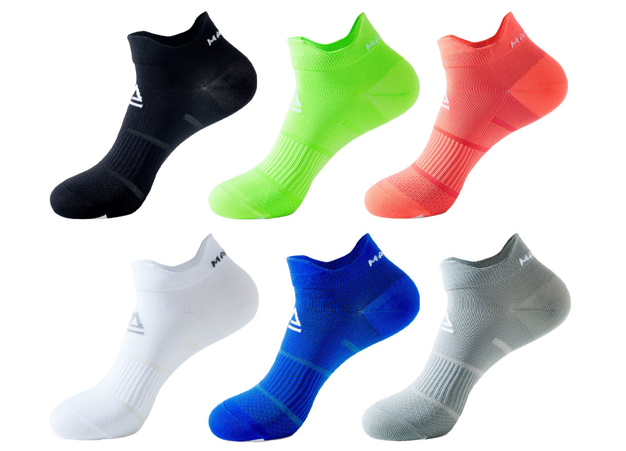 Haute Edition Unisex 6-Pack Compression Wellness Ankle Socks DAILYHAUTE