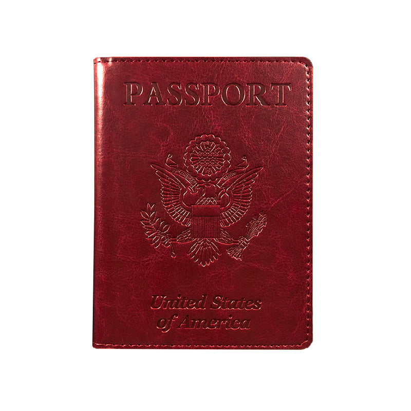 Haute Edition Unisex Bifold Passport Wallet with Vaccination Card Holder DAILYHAUTE