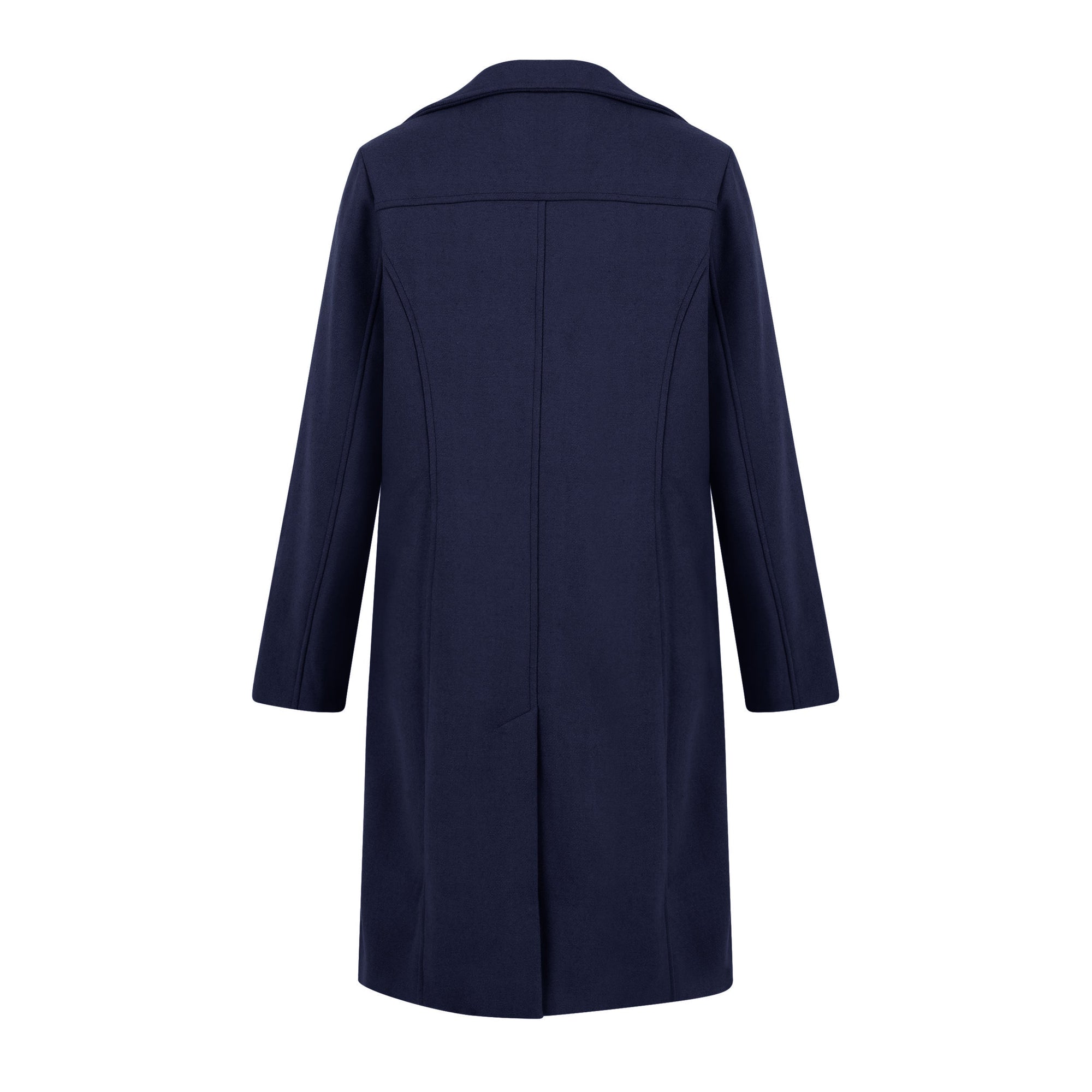 Haute Edition Women's 3/4 Length Belted Robe Pea Coat DAILYHAUTE