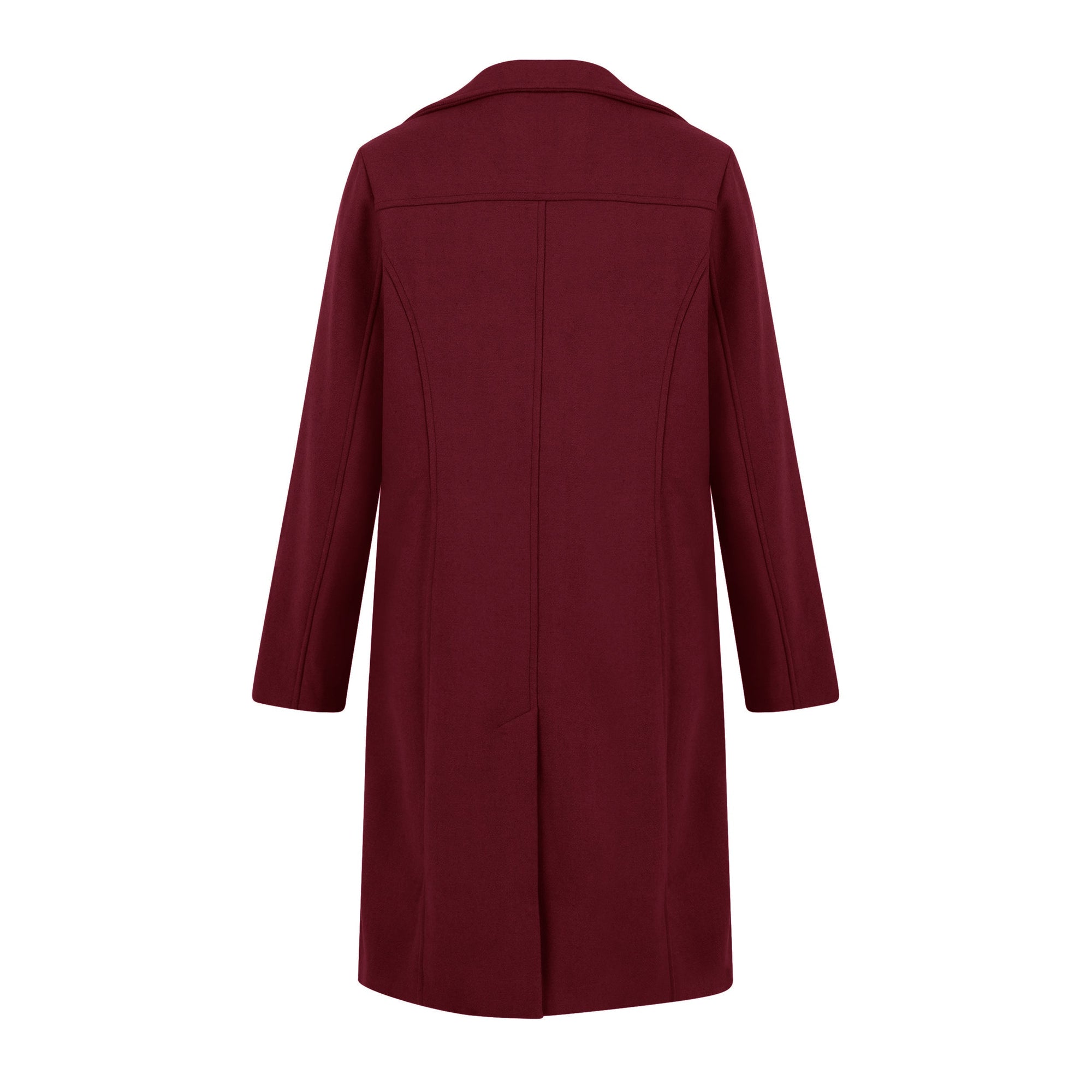 Haute Edition Women's 3/4 Length Belted Robe Pea Coat DAILYHAUTE