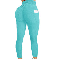 Haute Edition Women's Booty Lift Scrunch Active Yoga Leggings with Cell Phone Side Pocket DAILYHAUTE