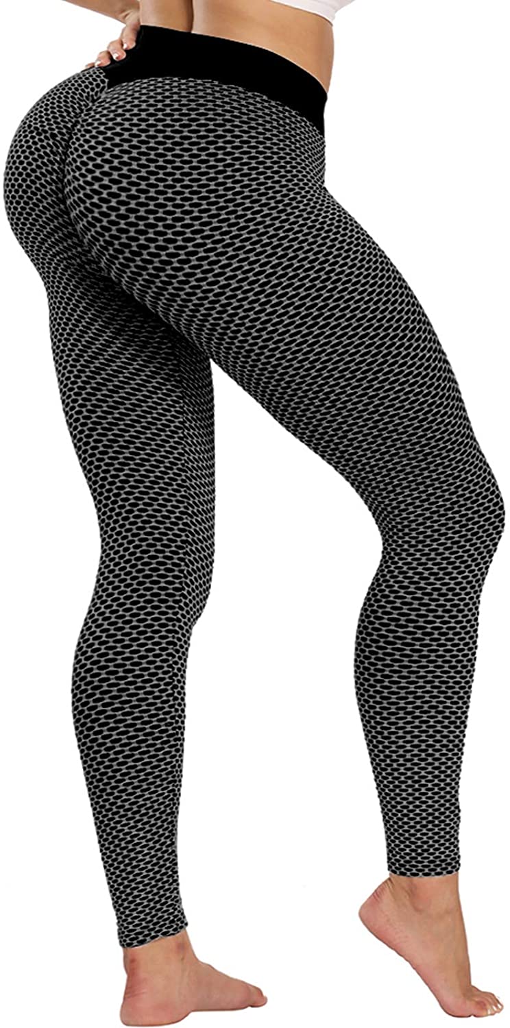 Tiktok Womens Butt Lift Scrunch Leggings, High Waist Workout Tight Tummy  Control Anti Cellulite, Honeycomb Yoga Pants For Workout (M, White) price  in Saudi Arabia,  Saudi Arabia