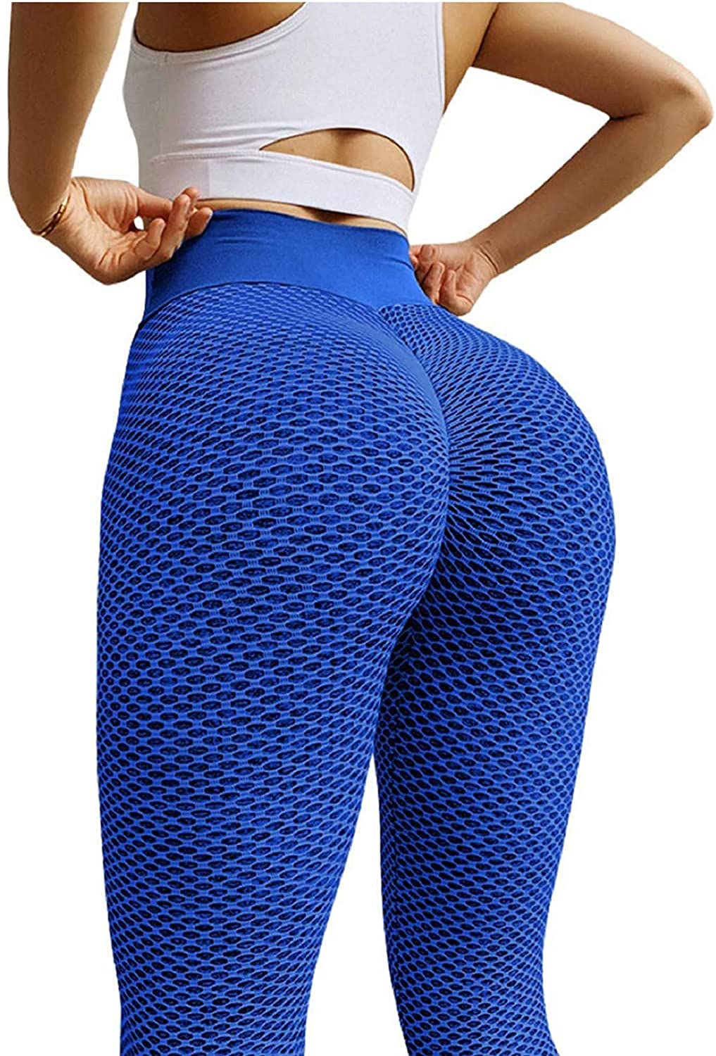 FDEETY Yoga Pants for Women Tummy Control Butt Lift Gym Leggings