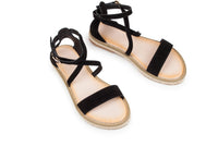 Haute Edition Women's Cross Strap Rome Sandals DAILYHAUTE