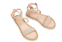 Haute Edition Women's Cross Strap Rome Sandals DAILYHAUTE