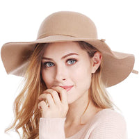 Haute Edition Women's Felt Floppy Hat Daily Haute