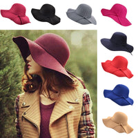 Haute Edition Women's Felt Floppy Hat Daily Haute