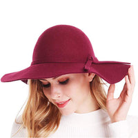 Haute Edition Women's Felt Floppy Hat Daily Haute