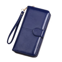 Haute Edition Women's Full Zip Wallet & Phone Holder With Wrist Strap Daily Haute