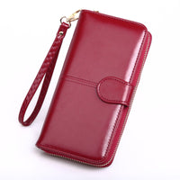 Haute Edition Women's Full Zip Wallet & Phone Holder With Wrist Strap Daily Haute