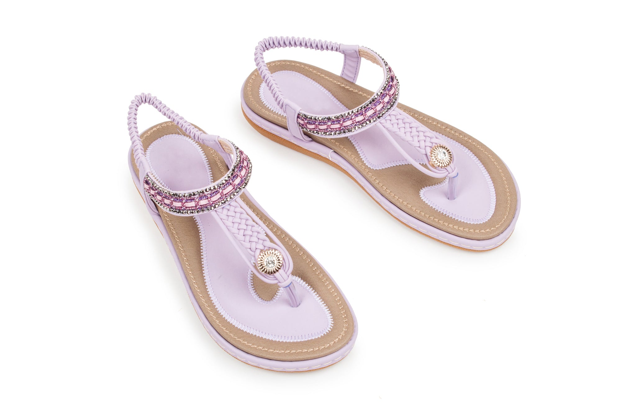 Haute edition Summer Bohemian Beaded Comfort Sandals DAILYHAUTE