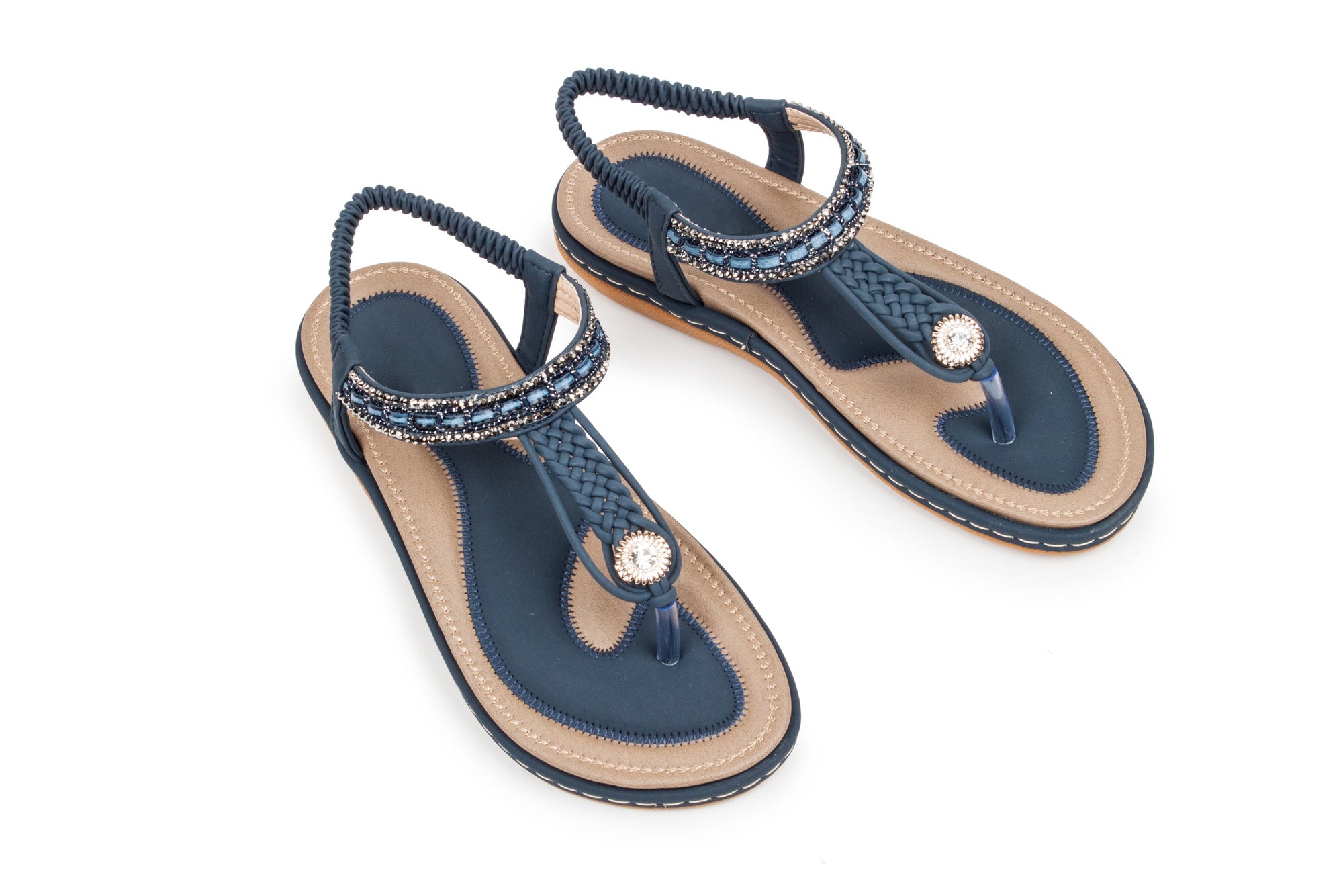 Haute edition Summer Bohemian Beaded Comfort Sandals DAILYHAUTE