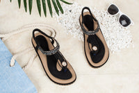 Haute edition Summer Bohemian Beaded Comfort Sandals DAILYHAUTE