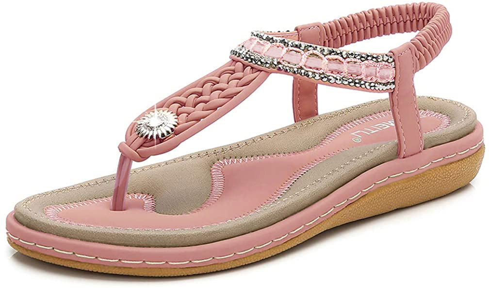 Haute edition Summer Bohemian Beaded Comfort Sandals DAILYHAUTE