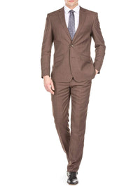 Light Glen Check Men's Slim Fit 2PC Suit Daily Haute