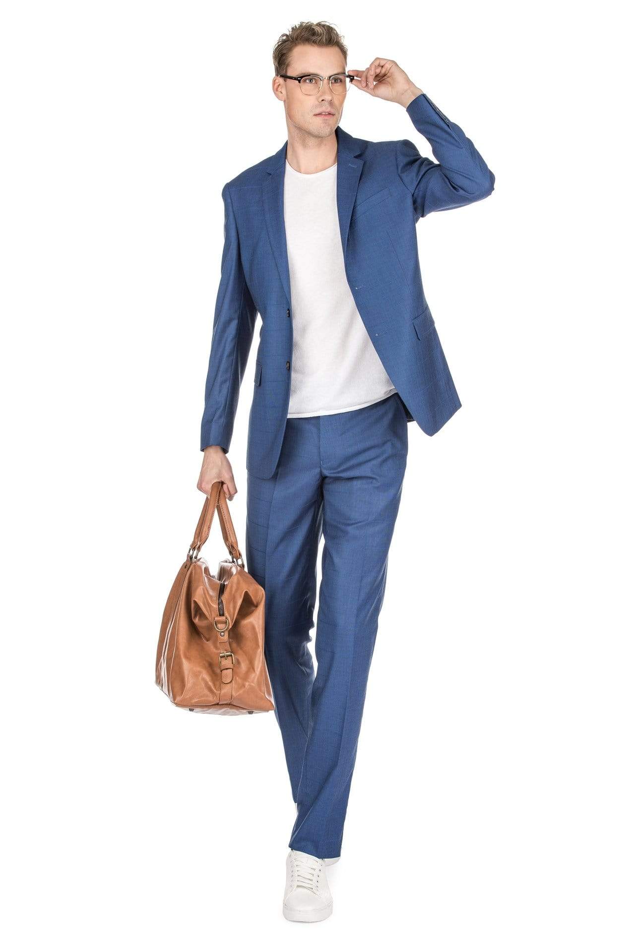 Men's Check Slim Fit Suits Daily Haute