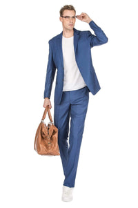 Men's Check Slim Fit Suits Daily Haute