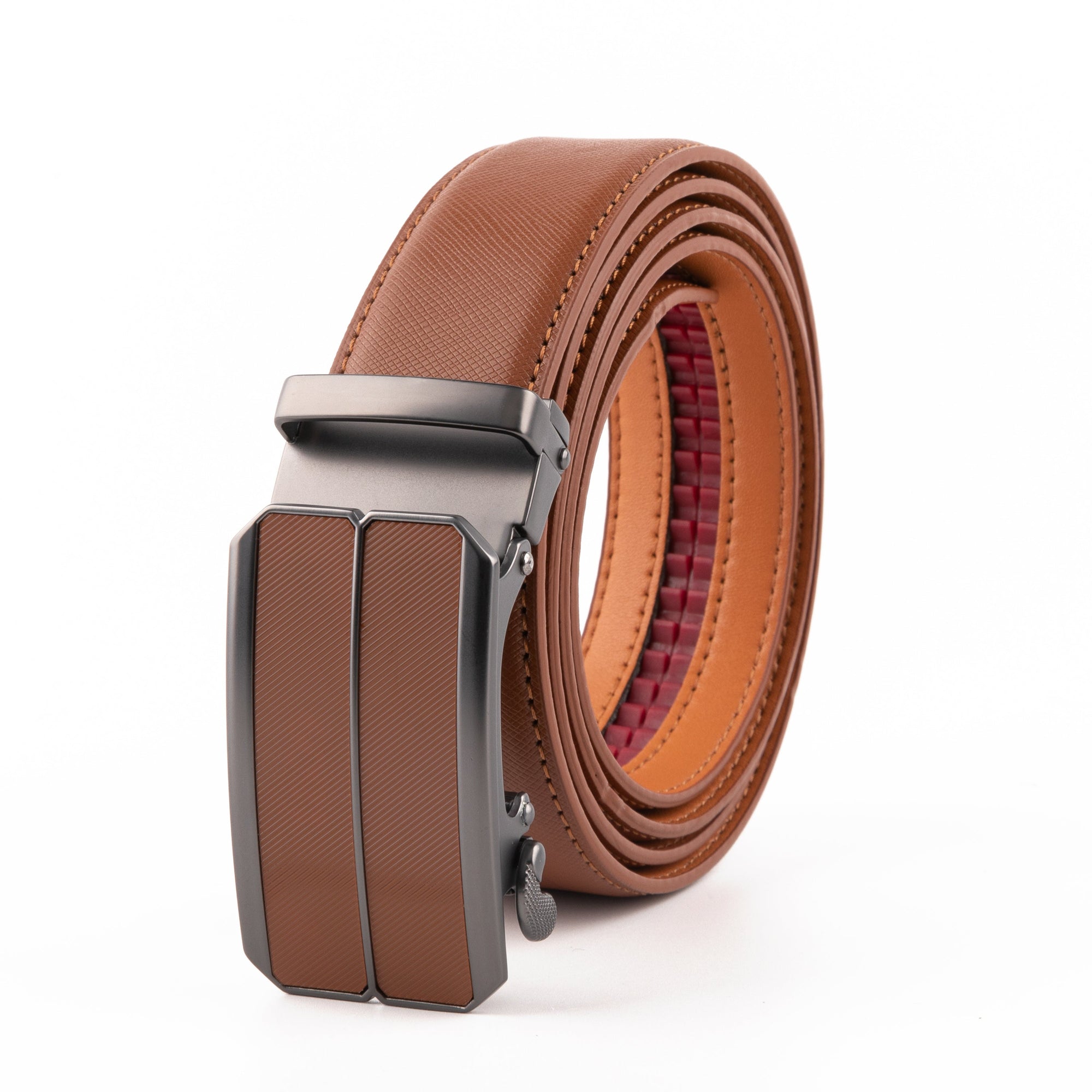 Men's Ratchet Dress Belt with Click Sliding Buckle Daily Haute