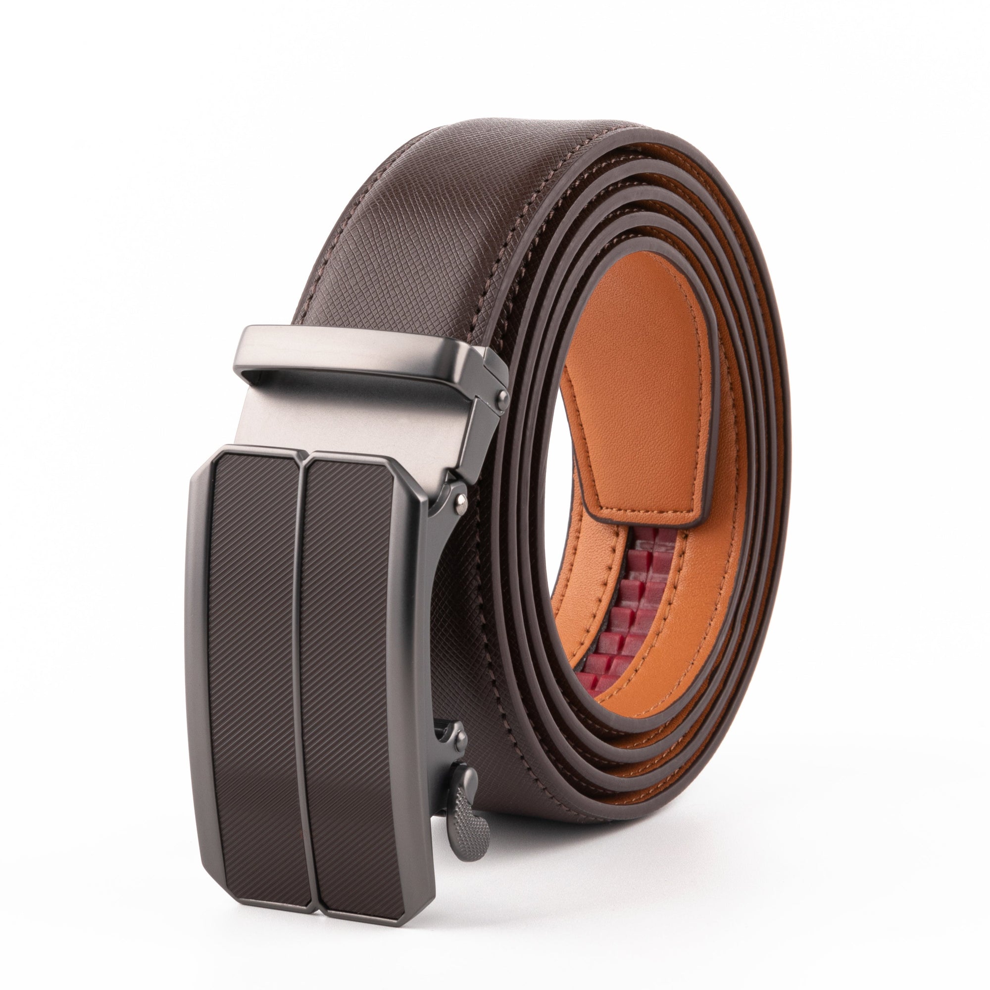 Men's Ratchet Dress Belt with Click Sliding Buckle Daily Haute