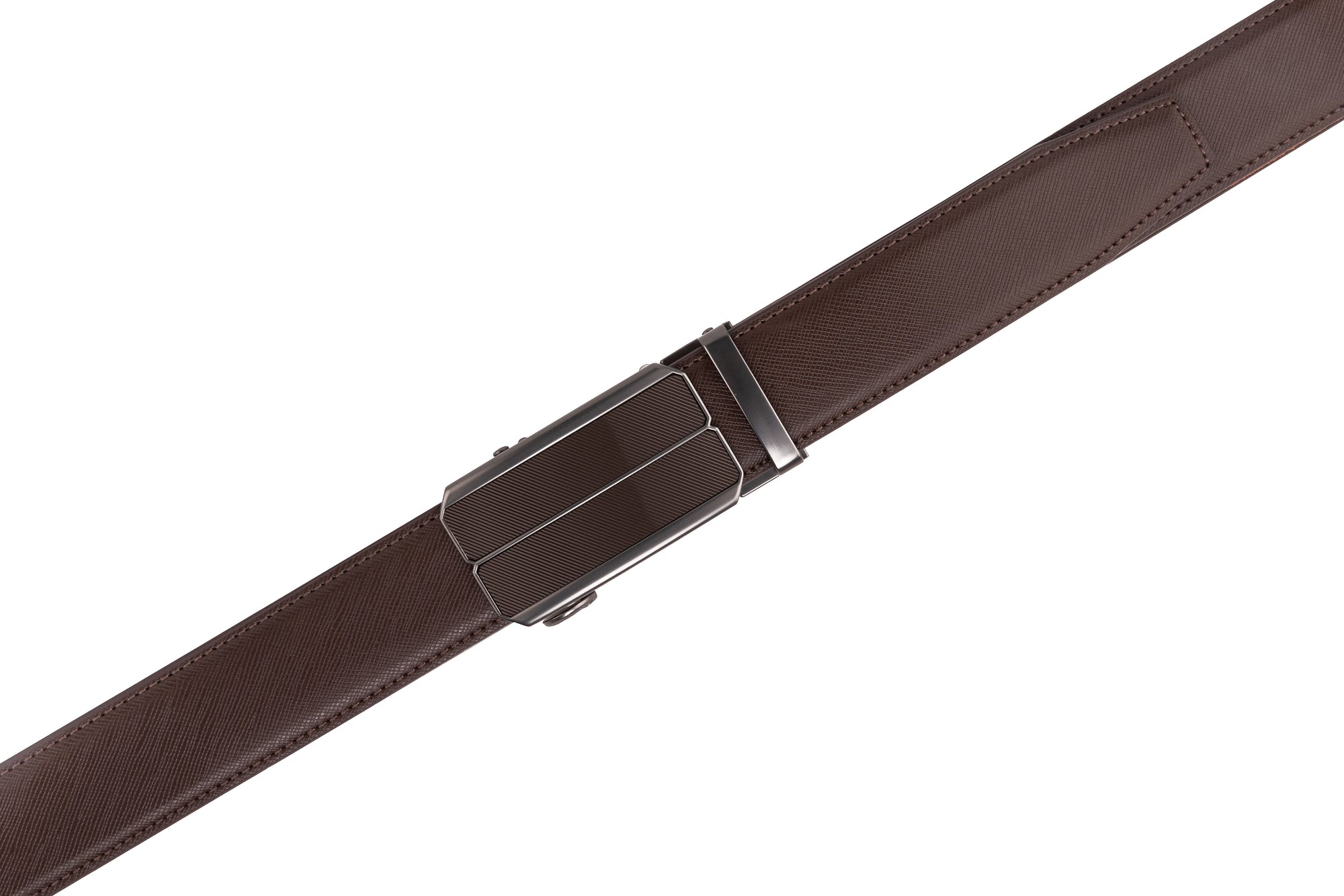 Men's Ratchet Dress Belt with Click Sliding Buckle Daily Haute