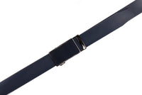 Men's Sliding Buckle Adjustable Leather Ratchet Belt Daily Haute